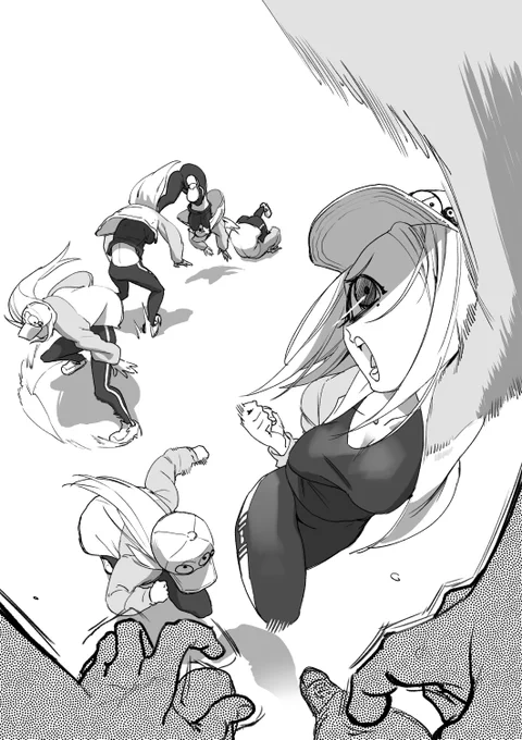 #絵描き繫がれ 
カラスちゃん@捕食少女さん(@Karasu_Chan1204)からいただきました。
ありがとうございます!
ちょっと進化した身体を持つ人類のカラダの仕組みを絵で考察中。
文章はこっち(https://t.co/zQGpBY5gss)
本命は漫画、どうも! 