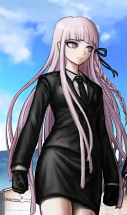 JKyrielight's tweet photo. Kyoko in a Suit 😳 #JDR2 https://t.co/k3xk982Vxd