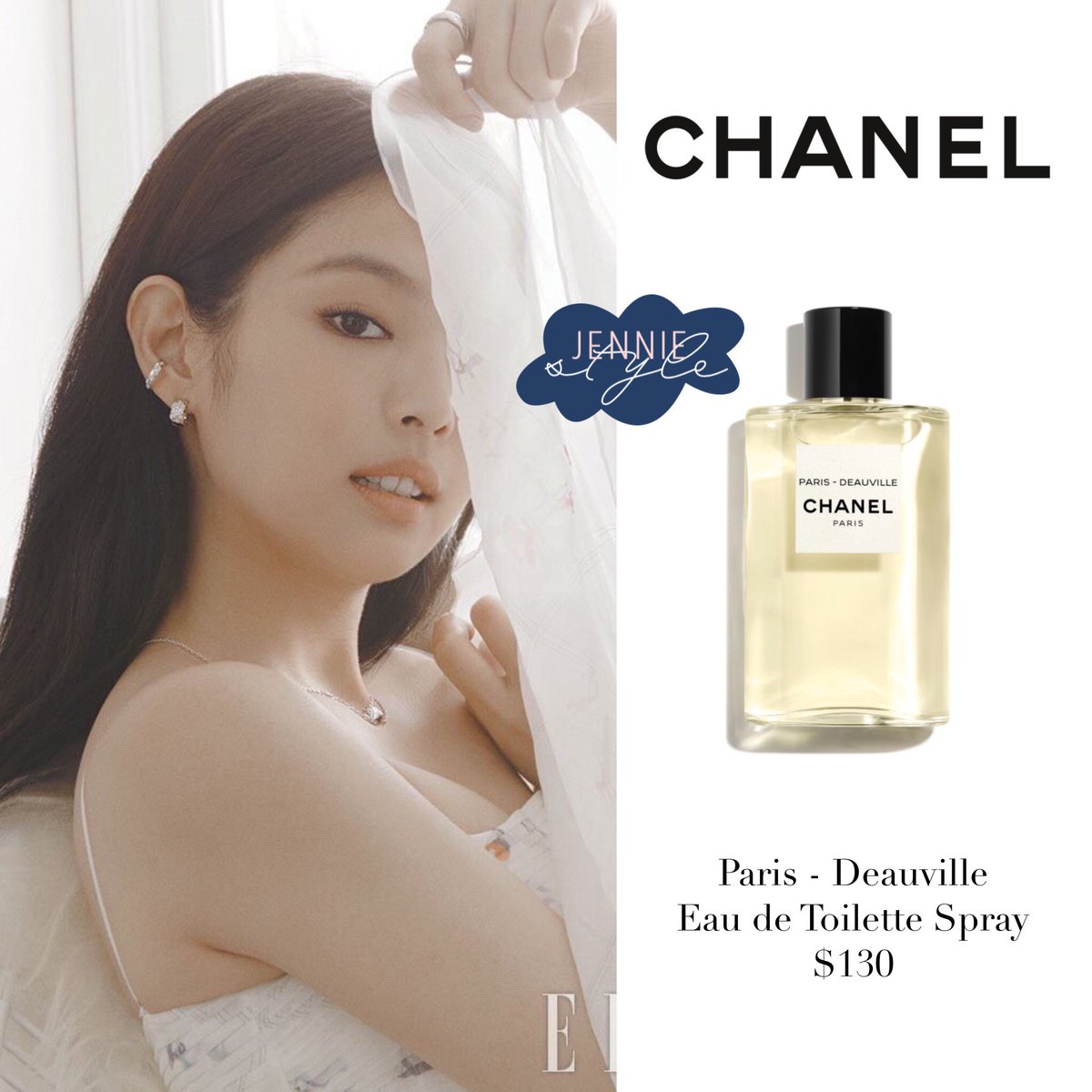 Jennie Style on X: Jennie's Favourite Perfume ©Harper's Bazaar