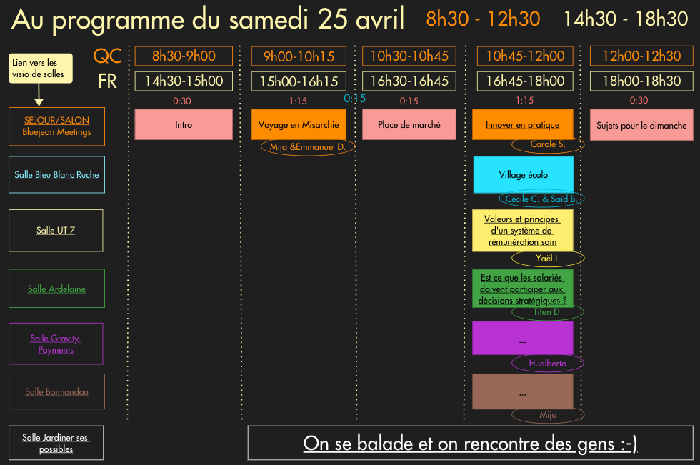 mrabeman's tweet photo. Ce weekend 2 fois 4 heures de réflexion avec des auteurs, des coachs, des rêveurs et on organise cela en ligne ! Regardez le programme !
Participation libre, inscriptions sur Eventbrite : https://t.co/HVVxPUxucO 
#agilite #alternative #liberte #transformation #manageragile https://t.co/nVkVdOV1vr
