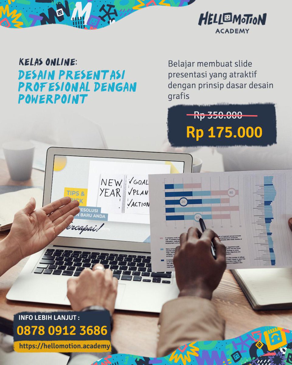 HelloMotionID's tweet photo. Awal minggu saatnya mengumpulkan semangat baru dan pilih-pilih kelas online di HelloMotion Academy yuk! Mari kita upgrade skill selama #dirumahaja
Informasi lengkap:
https://t.co/bzuqVR0RdZ
atau WA ke 087809123686.

#HAKelasOnline
#kelasonlinegambar
#hellomotionacademy https://t.co/Ya2GpcN7g1