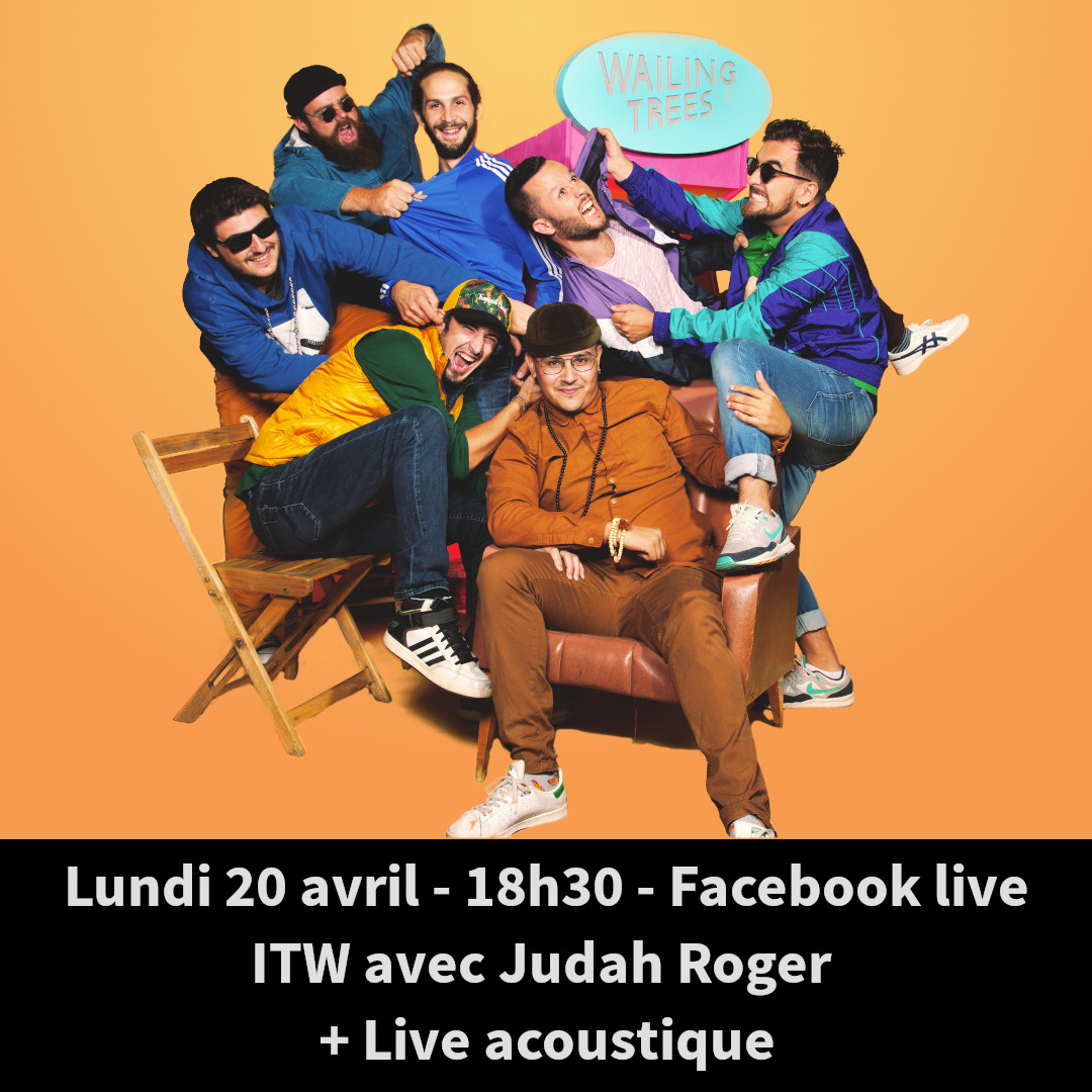 Clique sur la photo ! 
Ce soir à 18h30 avec <a href="/JudahRoger/">judah roger</a>  #interview #liveacoustique #restezchezvous #onresteouverts #insertsun #music #live #wailingtrees