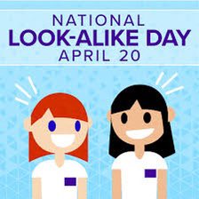 vicki8davison's tweet photo. #nationallookalikeday 

Who do you look like?
Do you have a celebrity twin?
Post your look alike photos below https://t.co/bT87nQppbW