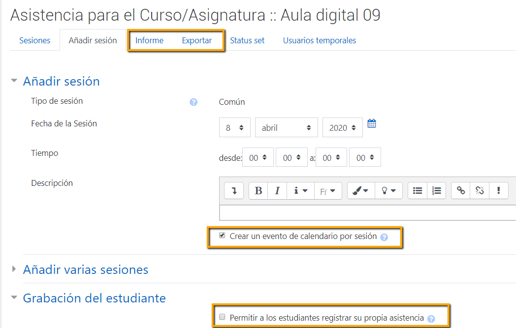 CDigitalUIB's tweet photo. 🔰Amb l'activitat Assistència d'#AuladigitalUIB pots registrar l'assistència dels estudiants a les teves #ClassesVirtuals. 🙋També te’n pots descarregar la llista d’assistents. Més informació aquí: 👇
https://t.co/NQmFb7F0Ej. #UIBtransmèdia @UIBuniversitat https://t.co/j4oVaDlMN7