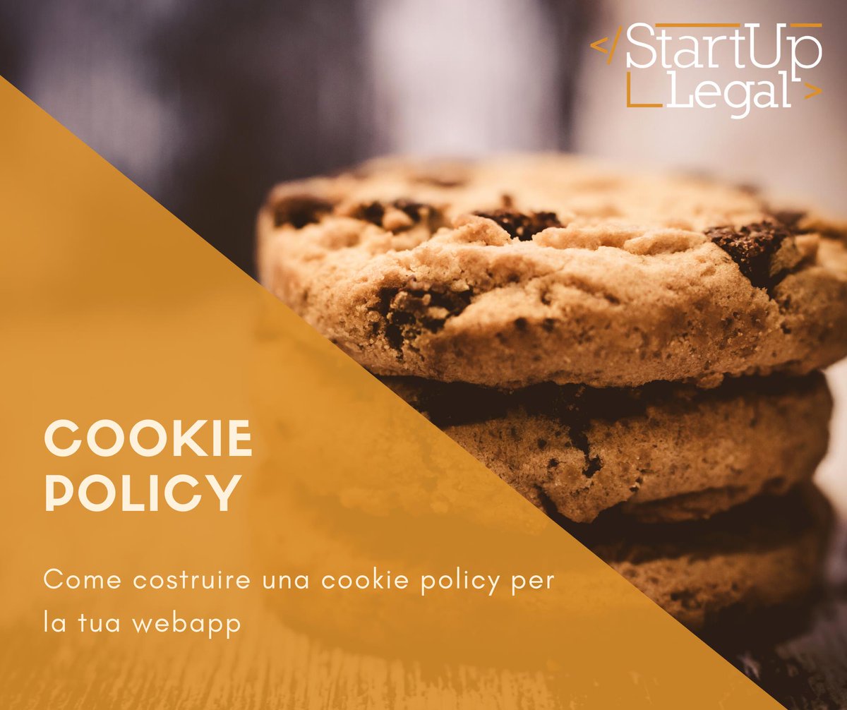 💰 I dati sono, oggi più che mai, uno degli asset più importanti di una startup. 

⚖️ Come devono essere utilizzati i cookie rispettando la normativa?

🚀 Qui di seguito alcuni spunti pratici per costruire una cookie policy. Visita il nostro sito (link in bio) per scoprirli!