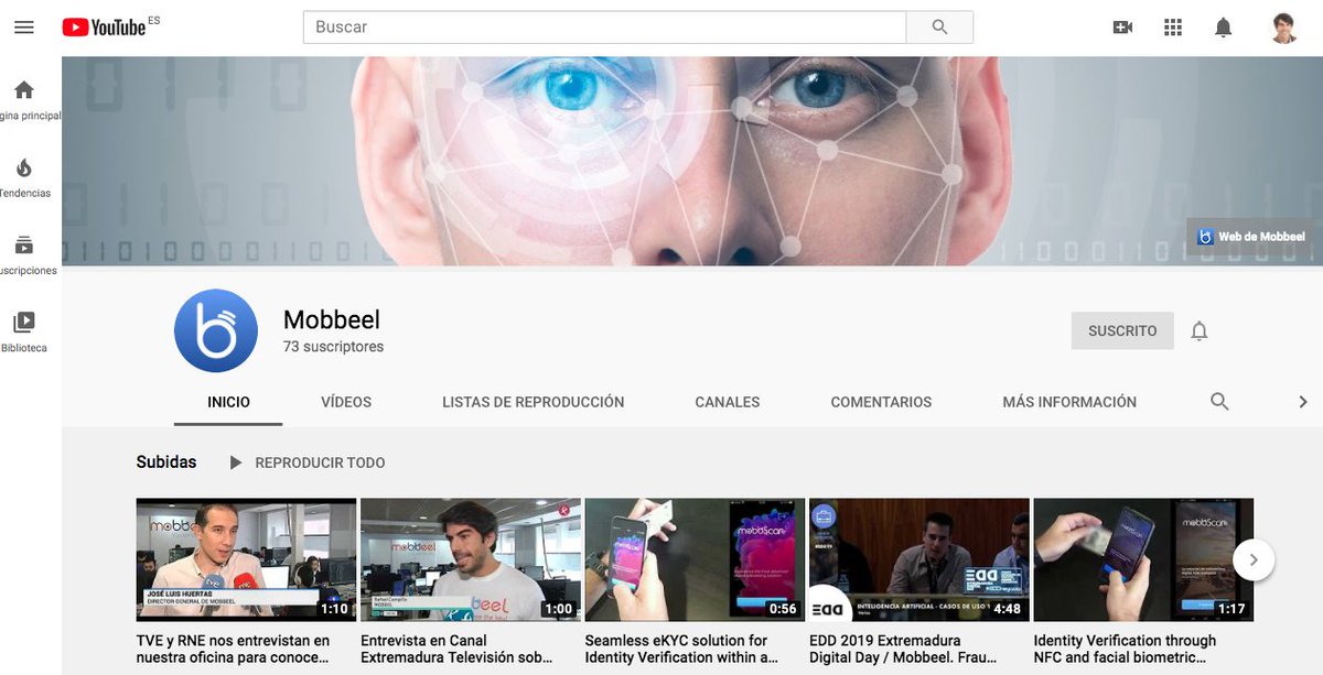 mobbeel's tweet photo. You haven't taken a virtual tour through our Youtube channel 📹 yet? Subscribe to it to watch our TV appearances, interviews, product demos and much more... what are you waiting for to follow us? #youarethekey 👉https://t.co/LZ9WPBn28v https://t.co/z09IJ4A9P1
