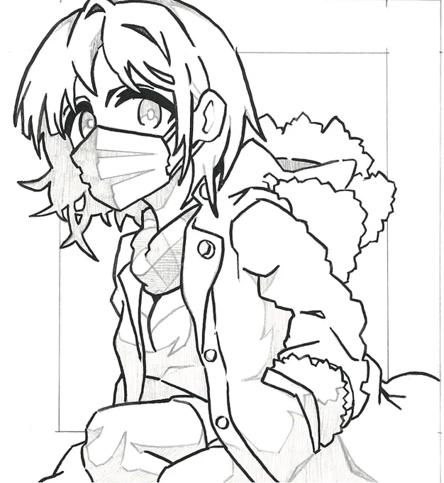 #絵描き繋がれ
愚華さん(@0903_renge )から、ありがたくご指名頂いたので。
今後参加するイベント用の下書きばかりなのですが、最新の僕が描いた絵が一番好きなので…
愚華さんありがとうございます。 