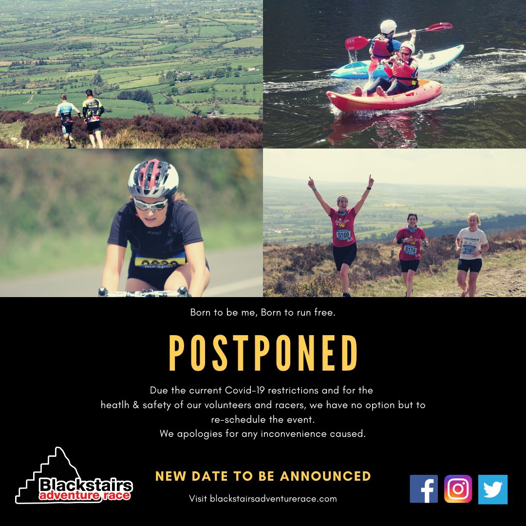 💔
We will be back! 
We wish health and happiness to all our volunteers and racers in these unprecedented times. 
We wish to thank all of those who are working on the front lines.
Stay safe everyone! 

#BornToFunFreeBornToBeMe #BAR #covid19 #stayhome #staysafe <a href="/Biz_Broadband/">Regional Broadband</a>