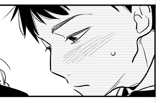 一重の男の子描くの楽しいというパッション。。。
#今バツ 