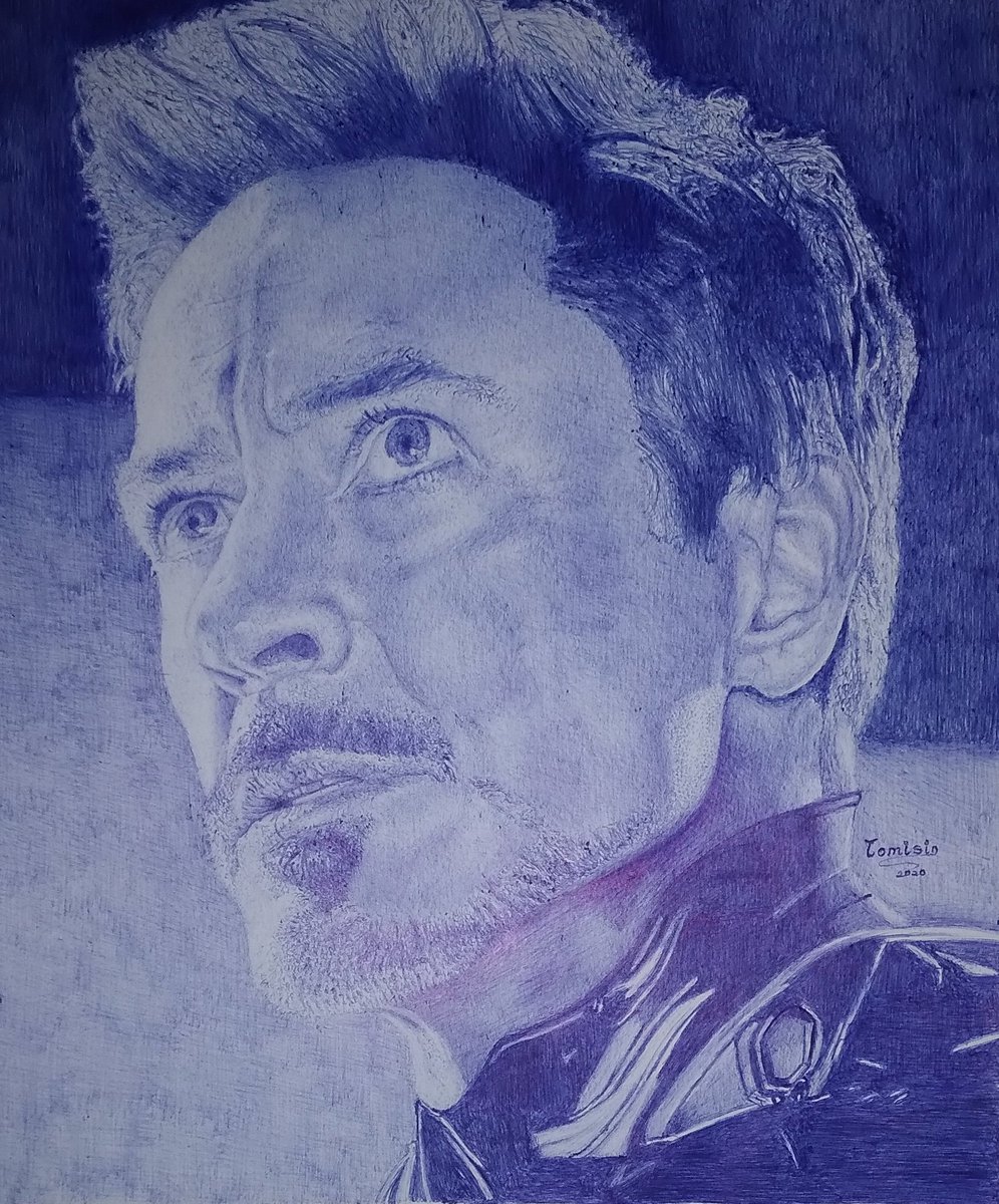TomisinEniola's tweet photo. "Remember that just because you hit the bottom doesn't mean you have to stay there".
Some weeks ago, i started to make a drawing of @RobertDowneyJr
Of @Marvel. And i am done with it😁.
Please retweet when you see this.🙇🏿🙇🏿🙇🏿 https://t.co/oskY93w9OC