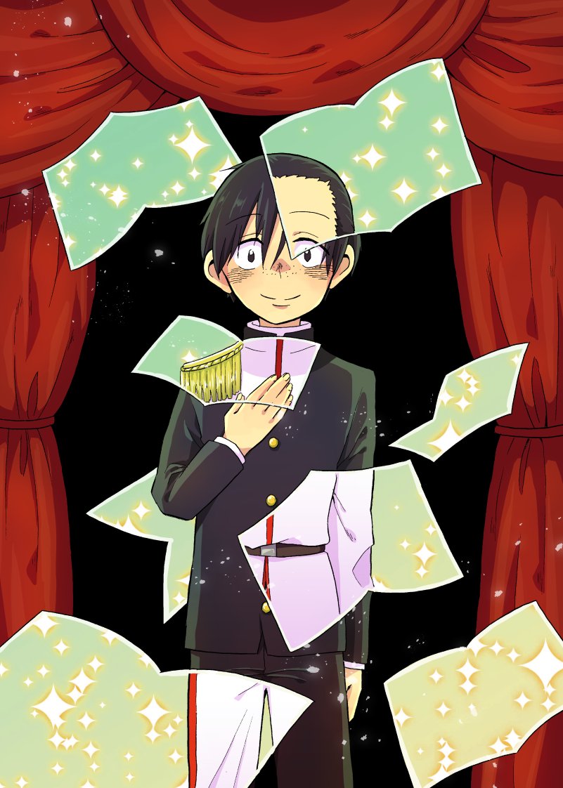 #絵描き繋がれ

やまとさん(@Yamat_33)から回していただきました～!
反応めちゃくちゃ遅くなっちゃってすいません!アンカーでお願いします!? 