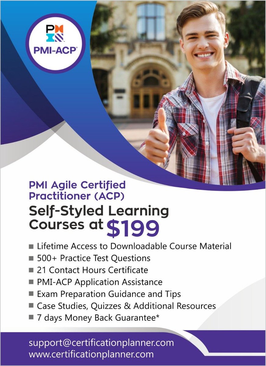 CertPlanner's tweet photo. Take the PMP, CAPM or PMI-ACP course and exam online from the comfort of your home. Time is always right to invest in #upskilling, you just need to be disciplined and focused.

Visit https://t.co/hz5GqdCmHQ now

#PMI #pmptraining #capmtraining #pmiacptraining #trainingfromhome https://t.co/inBhUpn4XN