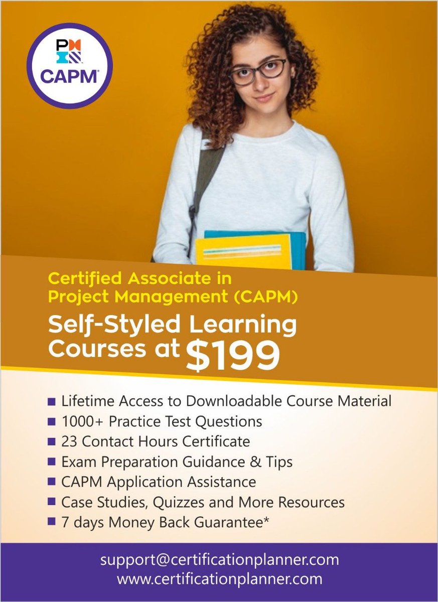 CertPlanner's tweet photo. Take the PMP, CAPM or PMI-ACP course and exam online from the comfort of your home. Time is always right to invest in #upskilling, you just need to be disciplined and focused.

Visit https://t.co/hz5GqdCmHQ now

#PMI #pmptraining #capmtraining #pmiacptraining #trainingfromhome https://t.co/inBhUpn4XN