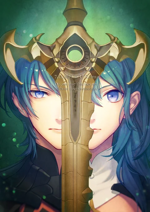 FE30周年おめでとうございます! 今までも、これからもずっとずっと応援しております! (過去絵で申し訳ございません……) 