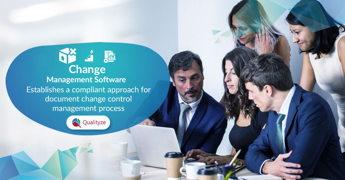 qualityze's tweet image. Qualityze #ChangeManagementSoftware enables regulated industries to manage and optimize the process of document change that includes changes in code, quantity, designs, or requirements. It makes the #ChangeImplementation faster and efficient.
 bit.ly/3akOhUL