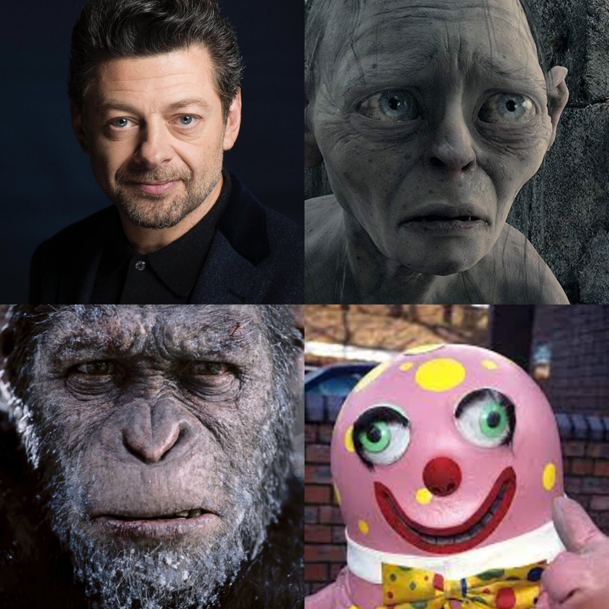 Happy Birthday to the master of disguise Andy Serkis 