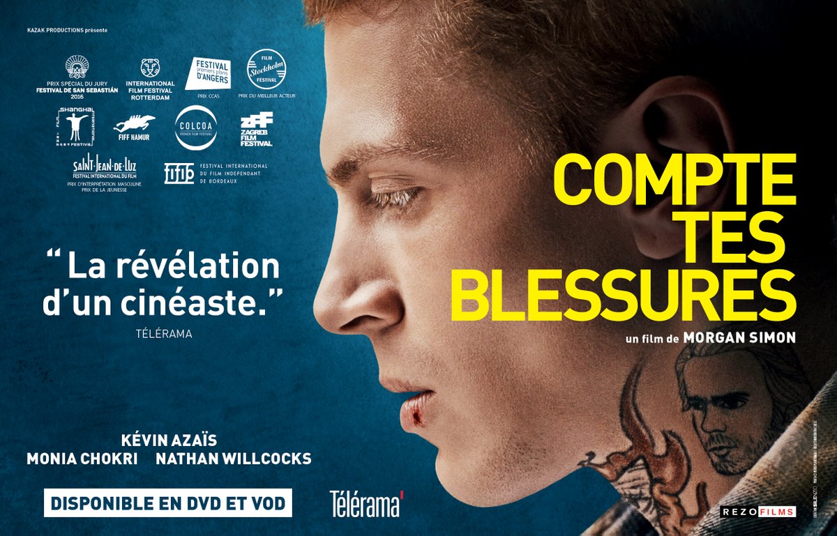 Pour celles et ceux ayant atteint la plénitude de l’ennui, #comptetesblessures est disponible en VOD sur <a href="/canalplus/">CANAL+</a>, <a href="/iTunes/">iTunes</a>... itunes.apple.com/fr/movie/compt… 😚🎥🌺 Rassurez-vous, vous ne perdrez qu'1h20 sur votre chaleureux trimestre de confinement <a href="/RezoFilms/">Rezo Films</a> #cinema