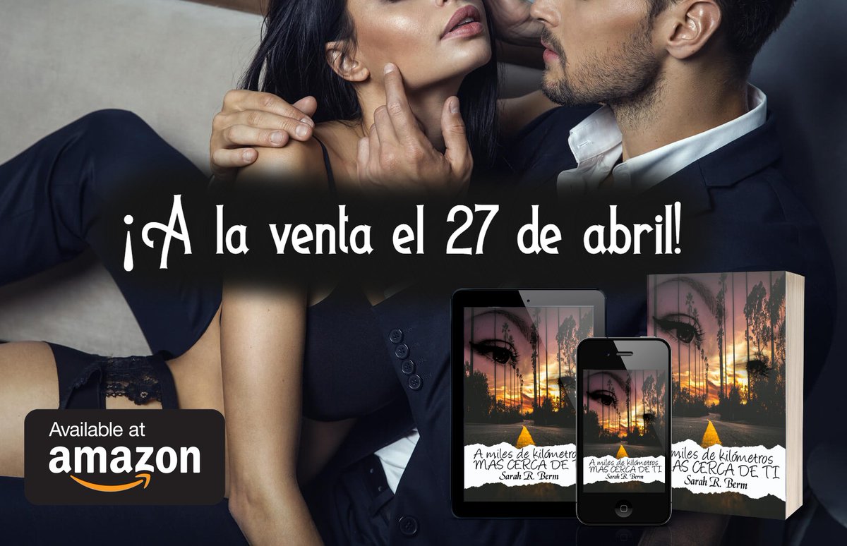 Sarah_R_Berm's tweet photo. ¡A la venta el 27 de Abril!🔥

La segunda parte de la trilogía "A miles de kilómetros" estará disponible en formato físico y digital el próximo Lunes 27 de Abril.

Puedes leer la primera parte GRATIS con #KindleUnlimited 

Link: https://t.co/5x6uBfNmw4 https://t.co/CsD2UwzYJt