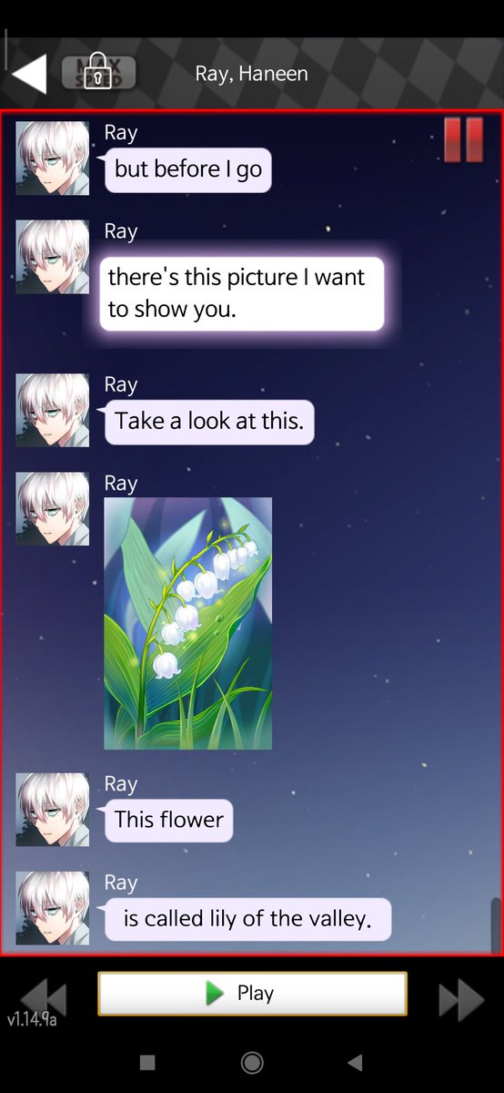 This is the reason why I love lily of the valley so much..I miss him too