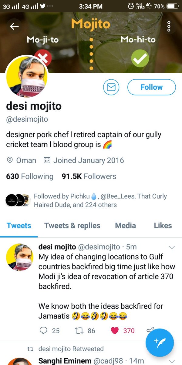 Desi mojito twitter Desi mojito twitter