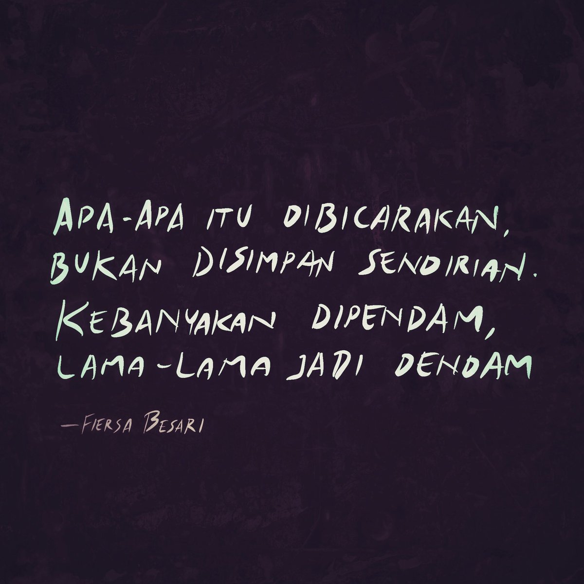 Kalau butuh waktu sendiri, enggak apa-apa. Jangan lama-lama, ya 😊