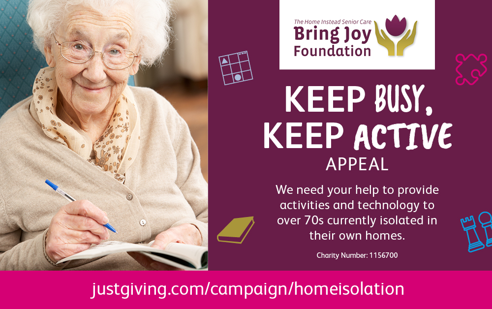 hiscpreston's tweet photo. Absolutely loving the work of the @BringJoyF recently, helping to combat the terrible loneliness experienced by many of our elderly, especially at this time of social distancing. Please give to this fantastic cause if you can: https://t.co/DBe68o0NSE #KeepBusyKeepActive https://t.co/9PTcsTJ5cp