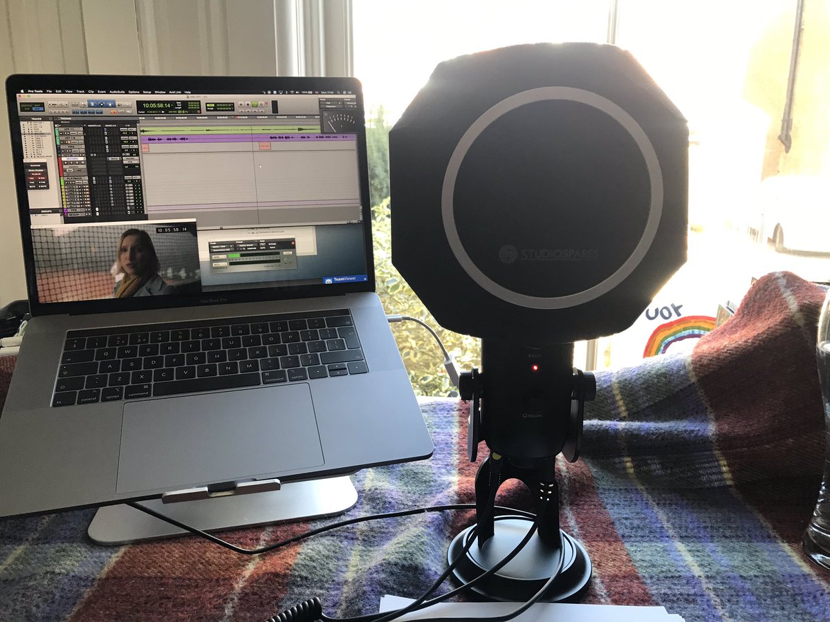 TracyBorman's tweet image. So today, thanks to the wonders of technology, I’m recording the voiceovers for the new series from the comfort of my study. Just hope the dog doesn’t start barking... @LionTelevision @channel5_tv @HRP_PressOffice #anneboleyn