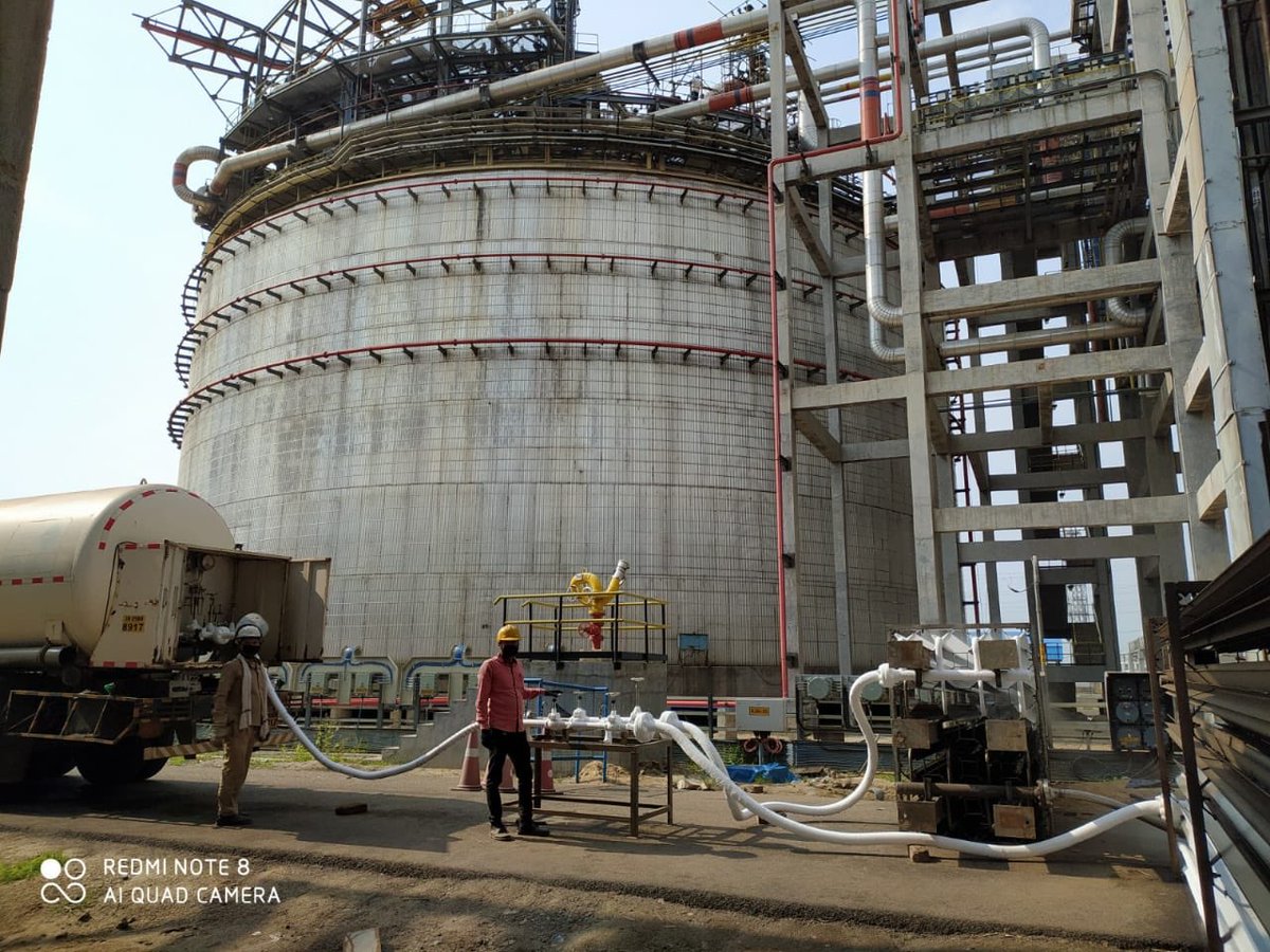 BPCLimited's tweet photo. Commissioning activities of our LPG import terminal at #Haldia has started today. This terminal, post its commissioning, will improve LPG supply in East and North&amp;East partnof India https://t.co/BYY42UJ29o