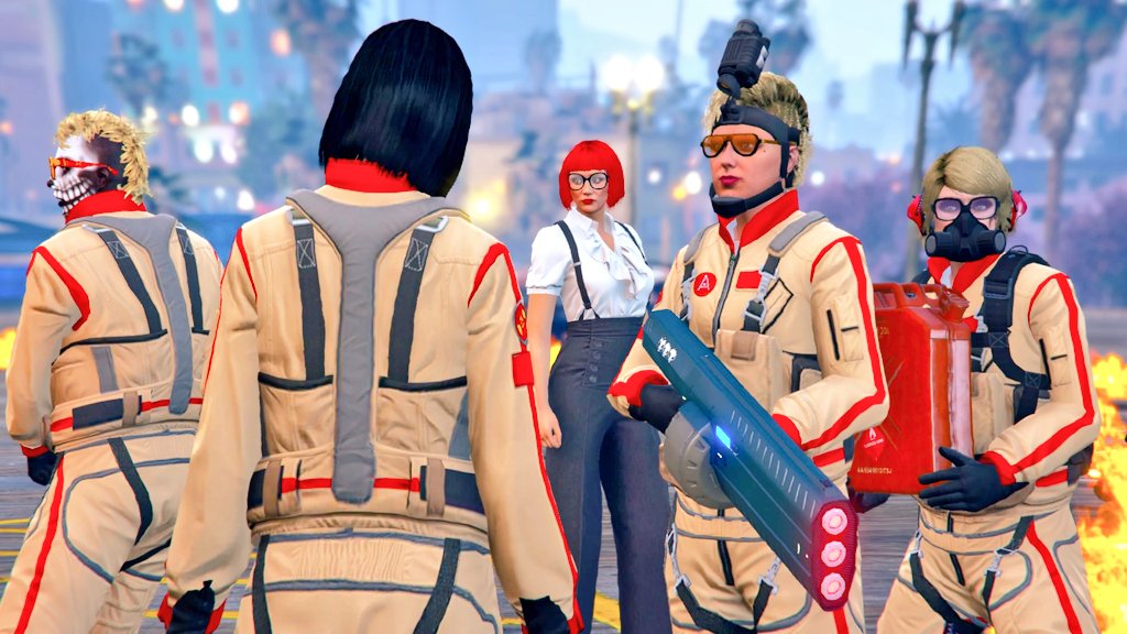 Ghostbusters Special Event 👻🚫 in Gta Online 

Thanks everyone who joined 😁👊
#GtaOnline #SantaMuerteGang #GtaCreators #Rockstargames #Ghostbusters