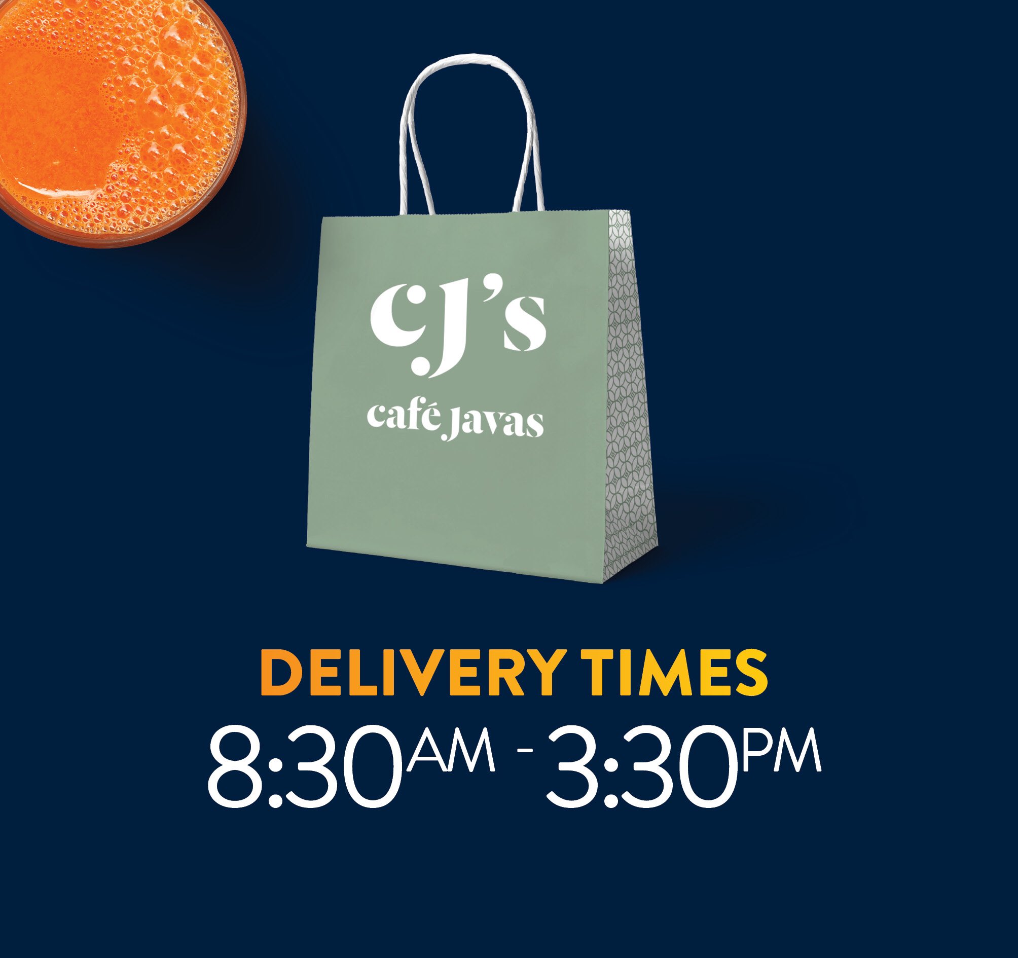 Cafe Javas In Order To Serve You Better We Have Extended Our Delivery Times We Are Now Open For Orders From 8 30am To 3 30pm Order Through The Cafe Javas App