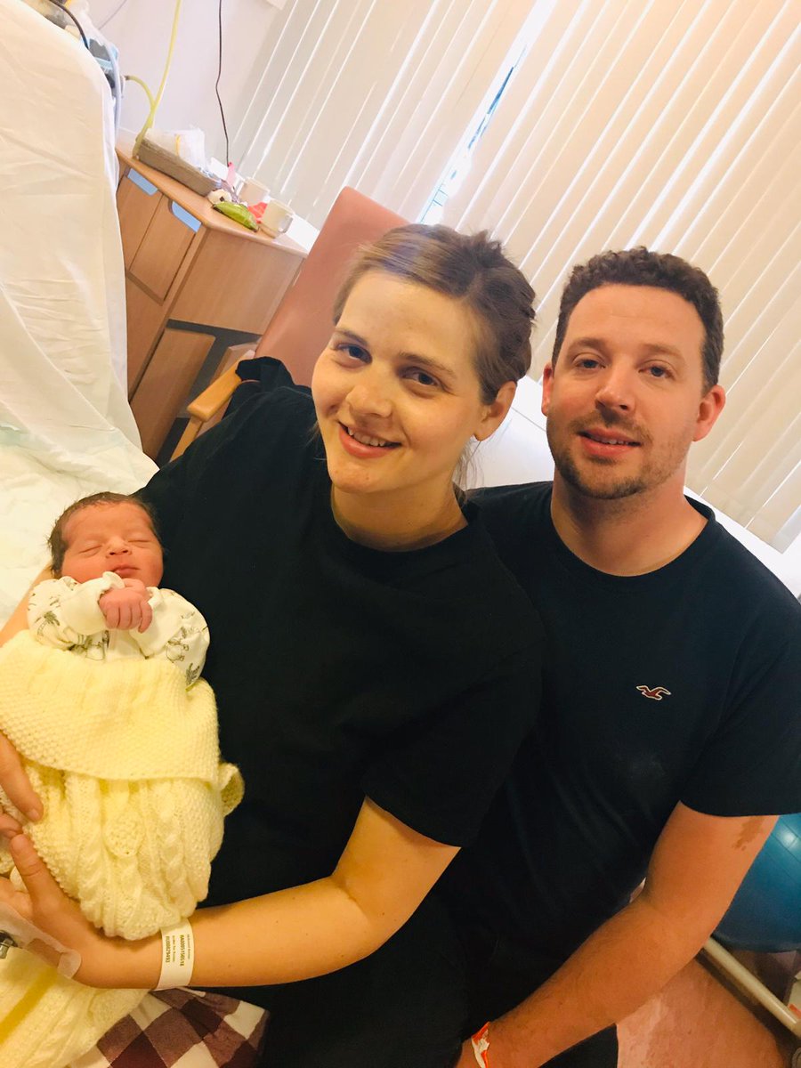 PoplarTeam's tweet image. Emma and Adam welcomed beautiful baby Harry early this morning, supported by Poplar midwife Lucy 🥰
A big congratulations to the new family 😍 
#poplarteamTRFT #continuity #betterbirths #Rotherham