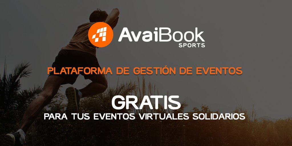 💪AvaiBook Sports apoya todas las iniciativas virtuales que se están organizando estos momentos.

🧡Ofrecemos nuestra plataforma de forma gratuita para gestionar este tipo de eventos. 

📧No importa si eres cliente o no, ¡si estás interesad@, escríbenos! #EsteVirusLoParamosUnidos