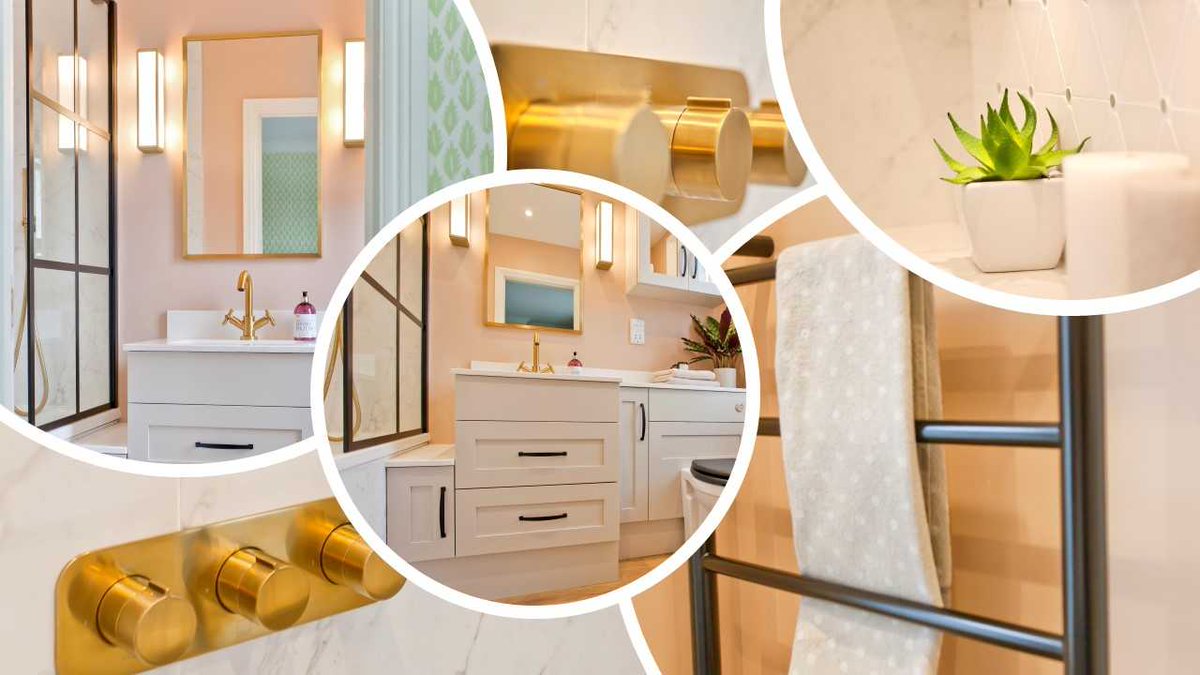 Check out our luxurious small bathroom Design &amp; Installation project. With @FarrowandBall <a href="/drenchshowers/">Drench Showers</a> @VADO_uk @astro_lighting <a href="/VanityHallGroup/">Vanity Hall</a> <a href="/MinoliTiles/">Minoli</a> <a href="/MapeiUKLtd/">Mapei UK Ltd</a> #MyMapeiproject #bathroom #design #homeimprovement