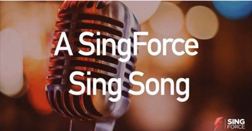We’re keeping all of our members singing at the moment 🎶🎙
All SingForce singers can join Dan tomorrow at 2pm over on the participants Facebook page for a Sing Song! Who’s in? 🙋🏻‍♀️🙋🏼‍♂️

#SingingIsGoodForYou #WorkplaceChoir #StaffWellbeing #SingForceSingSong