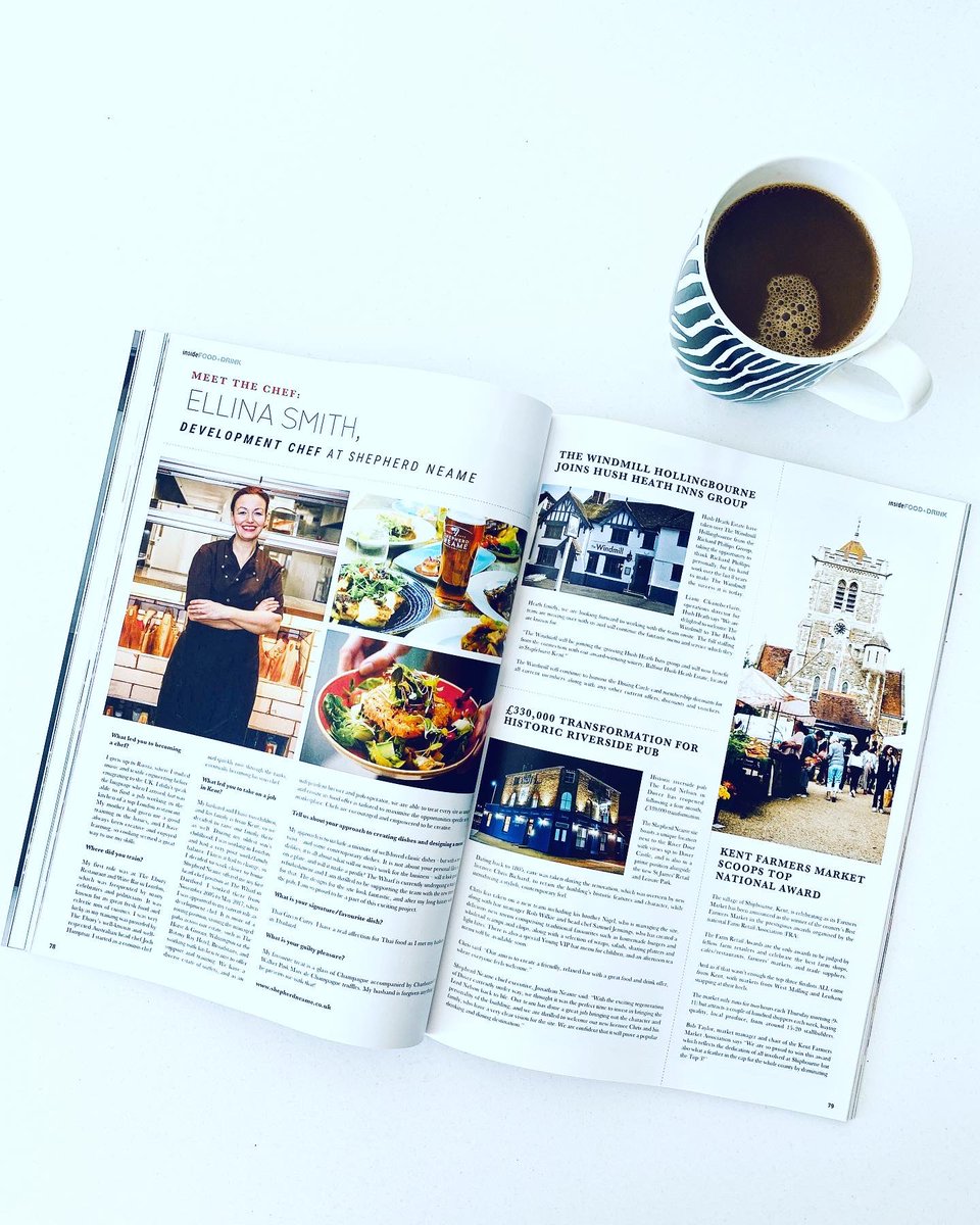 insideKENT's tweet photo. Meet the Chef: We chat to @shepherdneame’s development chef Ellina Smith on her journey from Russia via London in the April issue p78🍴🥗🍺👩🏻‍🍳

#ellinasmith #shepherdneame #thaigreencurry #meetthechef #insideKENT #kent #producedinkent #brewery https://t.co/VMw6U95EME