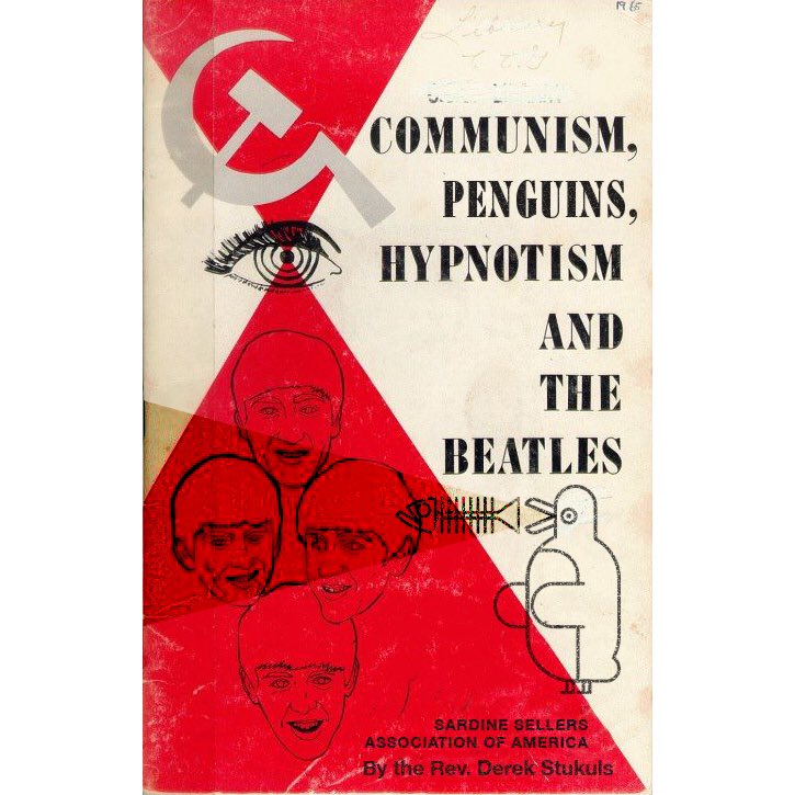 Stukuls's tweet photo. We live in strange times indeed! What are you reading?
#beatles #music #musicmonday #communism #hypnotism #america #nonfiction #mericka #USA #sardines #reading #books #literature #hypnotist #bookclub #musicians #america #russia #covid19 #corona #virus #quarantine #penguins https://t.co/ut3uQMWk0y