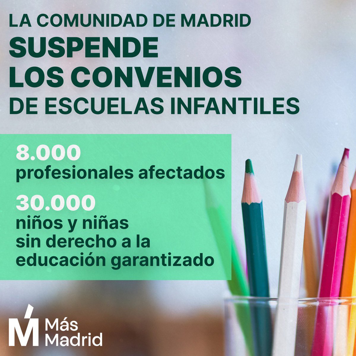 <a href="/IdiazAyuso/">Isabel Díaz Ayuso</a> no parece entender que en estos momentos las instituciones públicas han de cooperar con lealtad para garantizar a la población el acceso a los servicios y el ejercicio de los derechos. #ConInfantilNoSeJuega
