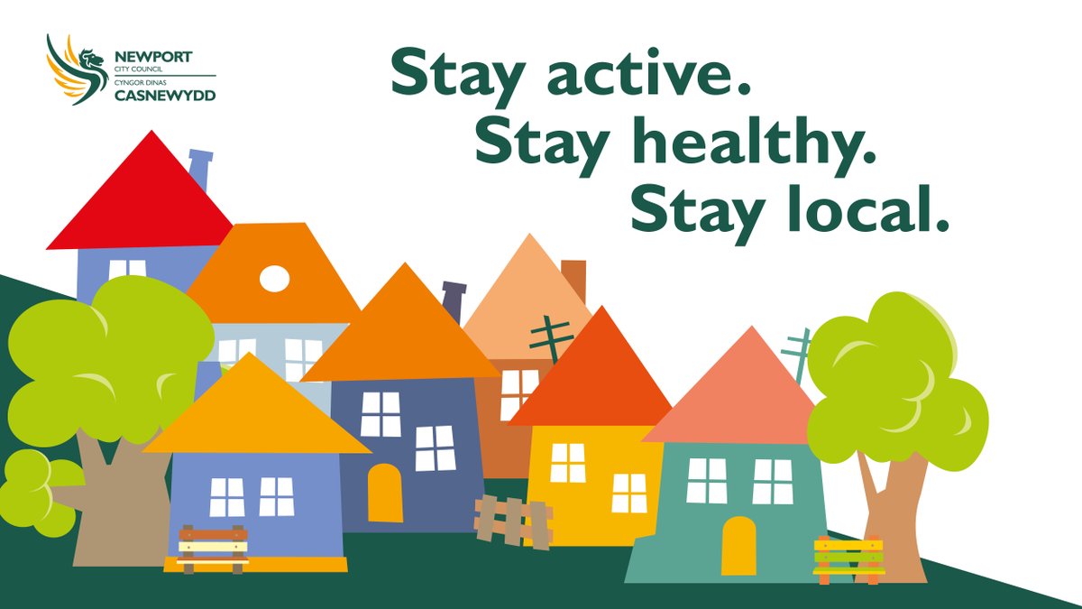 NewportCouncil's tweet photo. We want to limit the number of people travelling to open spaces by car and breaching the stay at home guidance. Don’t travel unless essential and use your local area for your exercise. #StayInForGwent https://t.co/7GXL4kYDS1