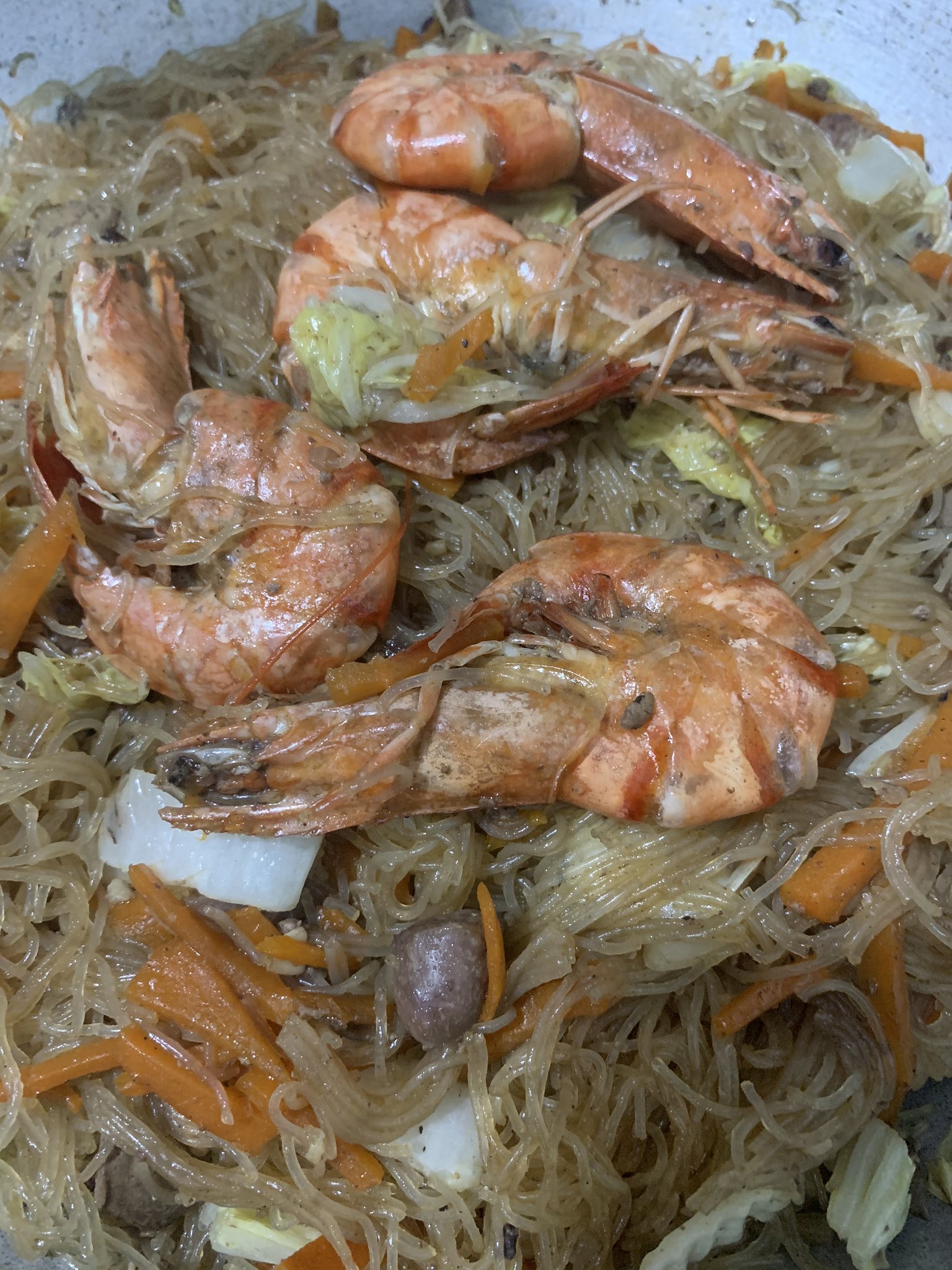 Thank you Kim Chiu for the unli supply of Pancit Bihon. We love you and once again Happy Birthday   
