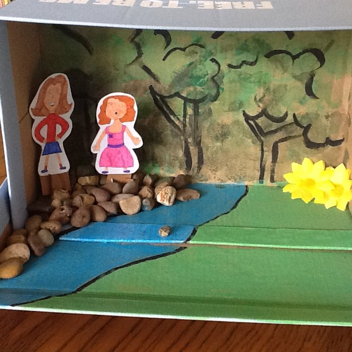SelbyHigh's tweet photo. Here is a photo of Chloe White's (7M1) diorama for the English Easter challenge. Chloe chose a scene from Liz Kessler's 'A Year without Autumn'. It looks amazing Chloe! You should be proud. Well done and thank you for sharing🥰 https://t.co/fmPEiuXyqx