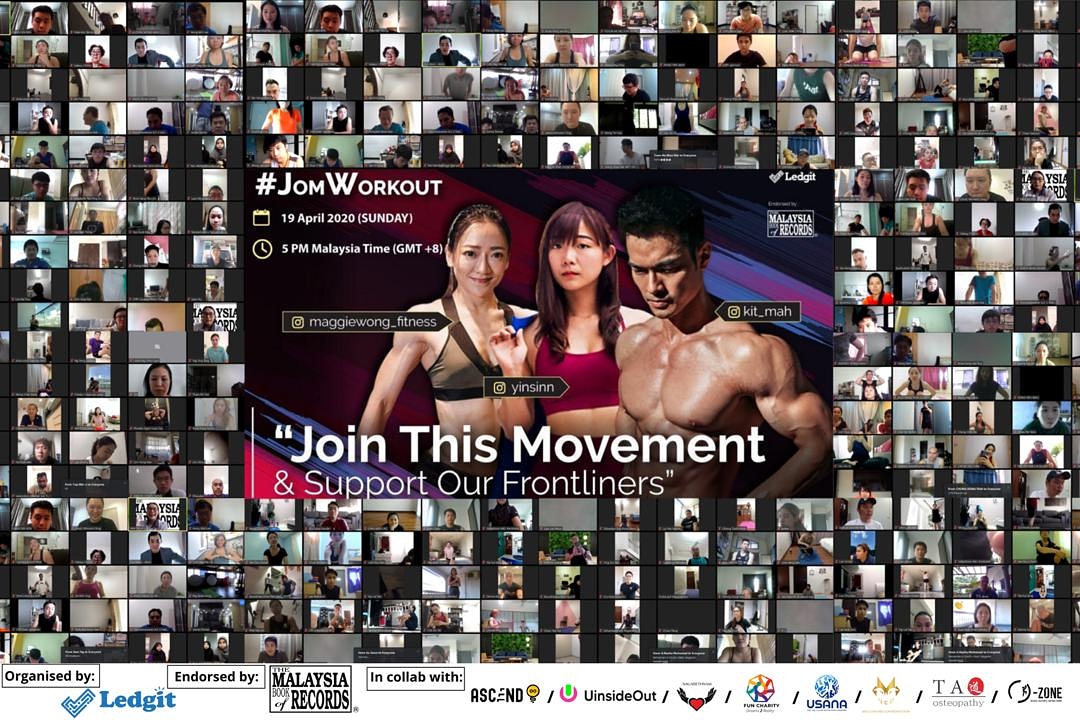 It’s a wrap! Event successfully ended with a NEW achievement from Malaysia Book of Records! 💪