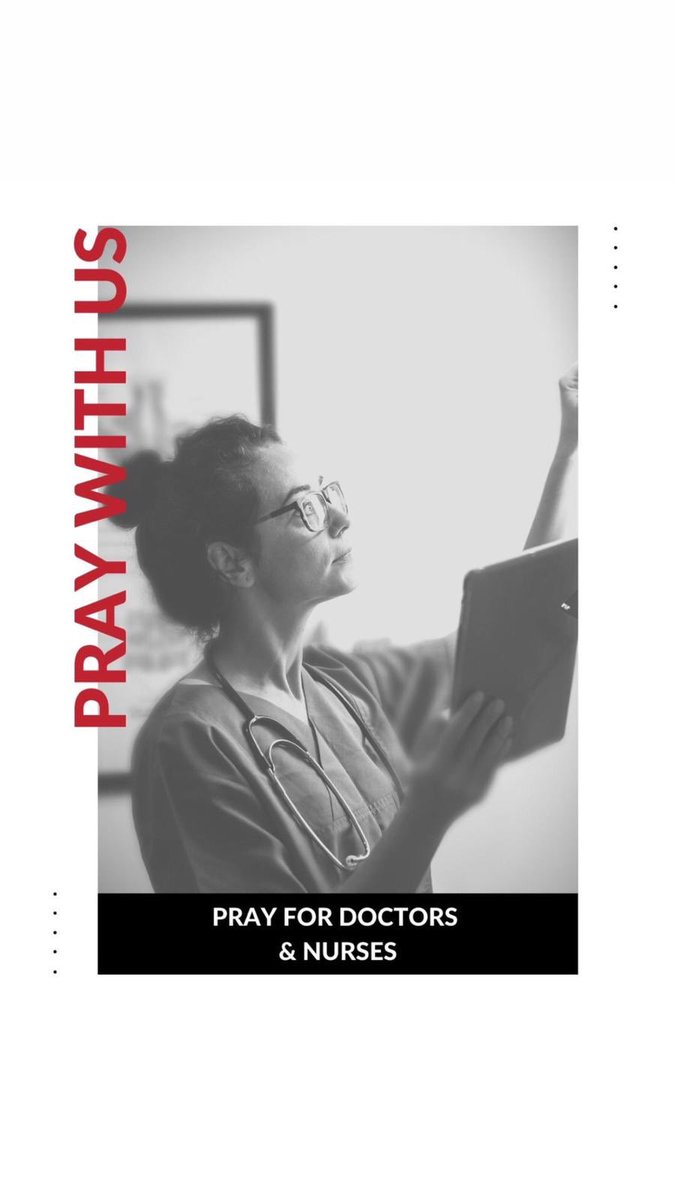 PHCwandsworth's tweet photo. Let us lift up our doctors and nurses in prayer, Who are working tirelessly on the frontlines looking after others. We appreciate their hard work and we pray God keeps them safe. #PHWC  #PrayForKeyWorkers #PrayWithUs #StaySafe #GodisaHealer #Appreciation #God #Wandsworth #SW11 https://t.co/zpLiqbnDGR