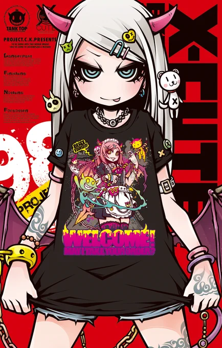 エアコミケ新作Tシャツ『WELCOME』
2020.5.2[BOOTH]
#エアコミケ 