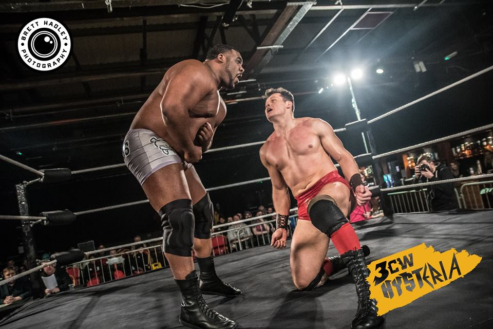 3CountWrestling's tweet photo. Check out 3CW Hysteria 2018! Featuring WWE NXT's Keith Lee taking on WOS Wrestlings Justin Sysum! 🔥

Available NOW on 3CW On Demand!
➡️ https://t.co/Bq8RoTgCFz https://t.co/982bLoOM9B