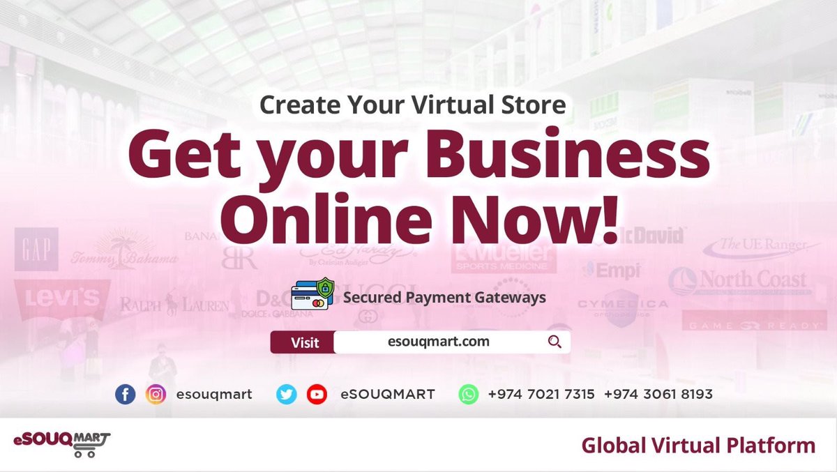 eSOUQMART's tweet photo. Stay safe. Stay home. Stay online.

eSOUQMart is just a tap away from everything you need to grow your business.

#eSOUQMART #TapAwayFromYourNeeds
#onlinedelivery #fooddelivery #delivery #flowers #medicinedelivery
#bakerydelivery #homedelivery #qatardelivery #StayHomeStaySafe https://t.co/Bw8ToIZN2U