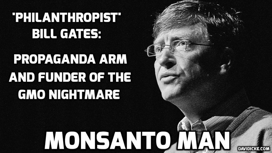 davidicke's tweet photo. UK government 'partnering' with Gates Foundation over 'food security' - well, you've seen who Gates really is now. Are you going to let the software psychopath take over your life and your children's lives? https://t.co/0kxY8GJgLP https://t.co/9kkzW4JpoJ