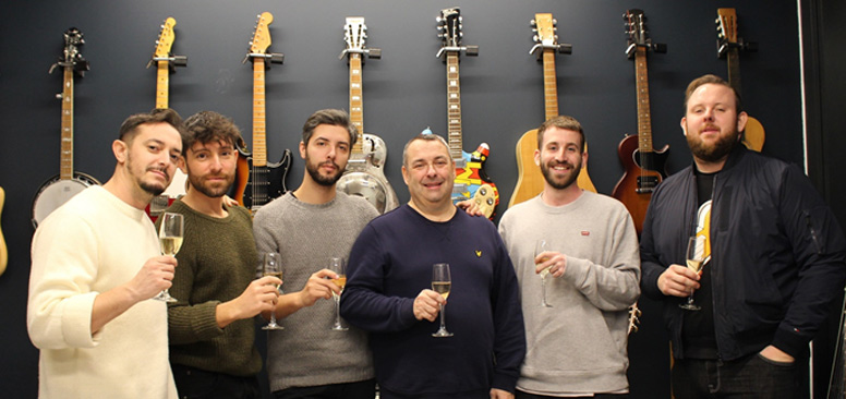 🍾 Dancefloor heroes <a href="/meduzamusic/">Meduza</a> have signed to UMPG.

UMPG UK MD Mike McCormack said: "[Meduza's] ability to write &amp; produce an epic dance floor banger is unmatched. I’m delighted that we have cemented a longer-term relationship with them”

*Image taken prior to lockdown

(1/2)