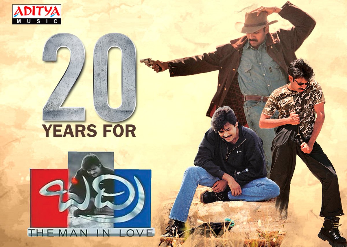 adityamusic's tweet photo. Celebrating One Of The Biggest Hits In @PawanKalyan & @purijagan's Career 🥳
#2DecadesForBlockBusterBadri
#BadriJukebox►https://t.co/O0Ati1N46c
Music by @RamanaGogula🎵
@ameesha_patel #Renudesai @prakashraaj #TTrivikramaRao https://t.co/8zox1hTsdd