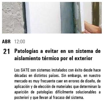 German_TSP's tweet photo. El próximo Martes 21 de Abril hablaré sobre las patologías en los sistemas de aislamiento térmico por el exterior, SATE.
Inscribirte: https://t.co/QCJxyYGx5I
#kerakoll
#todoirábien
#klimaExpert
#kerakollcampusonline https://t.co/9yidQX0Xtz