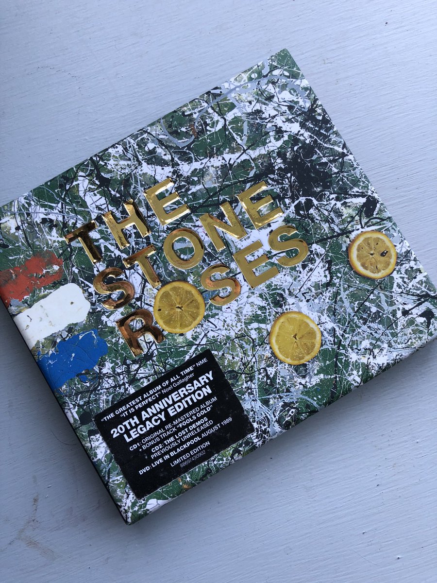 Today's  #BoxedIn is from  @thestoneroses ...obviously a classic, but oddly I rarely listen to it these days. I'm more likely to put on 'Second coming'. Just makes me TOO nostalgic, maybe?Song choice: a Mint Royale remix 